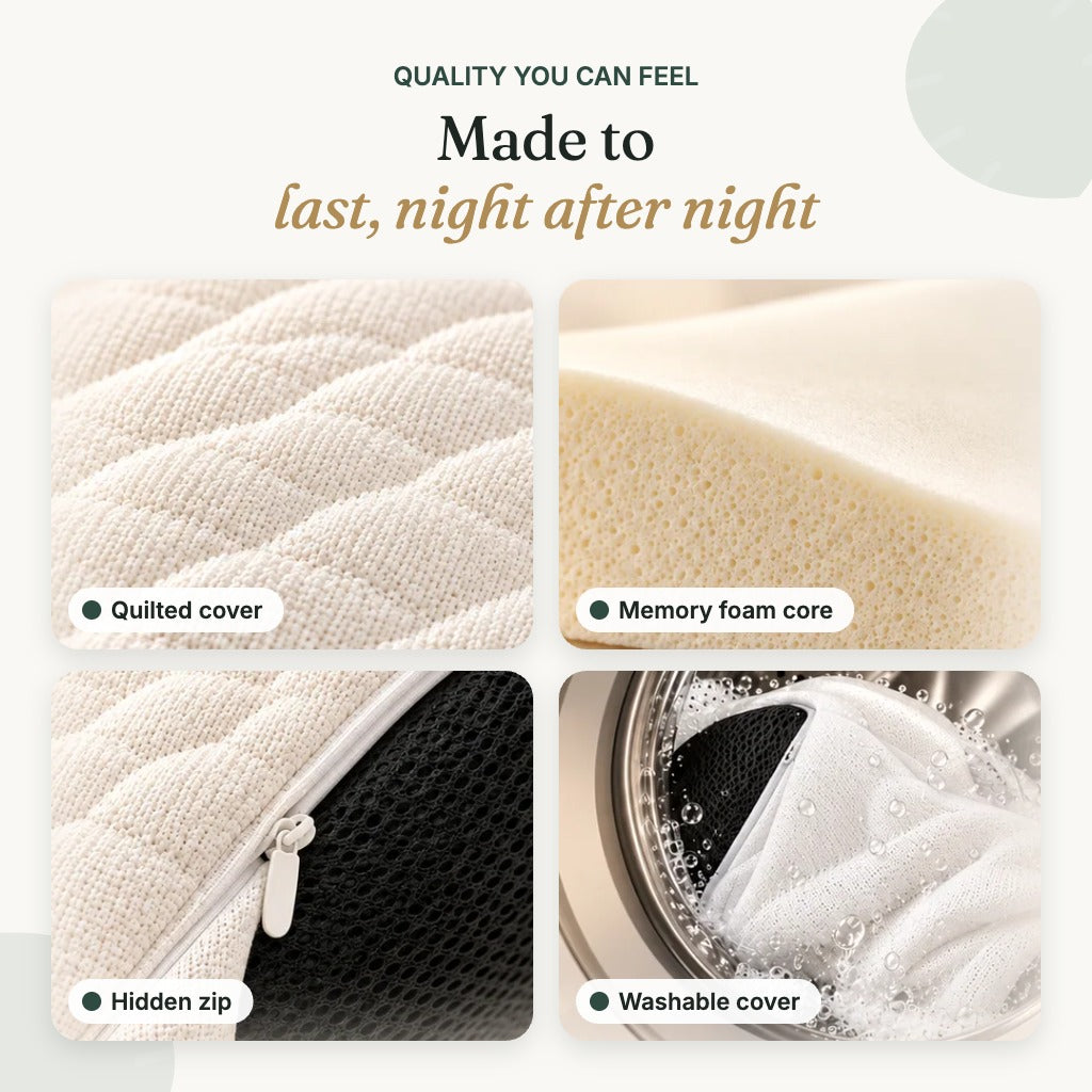 Soft on the outside, firm where it counts.